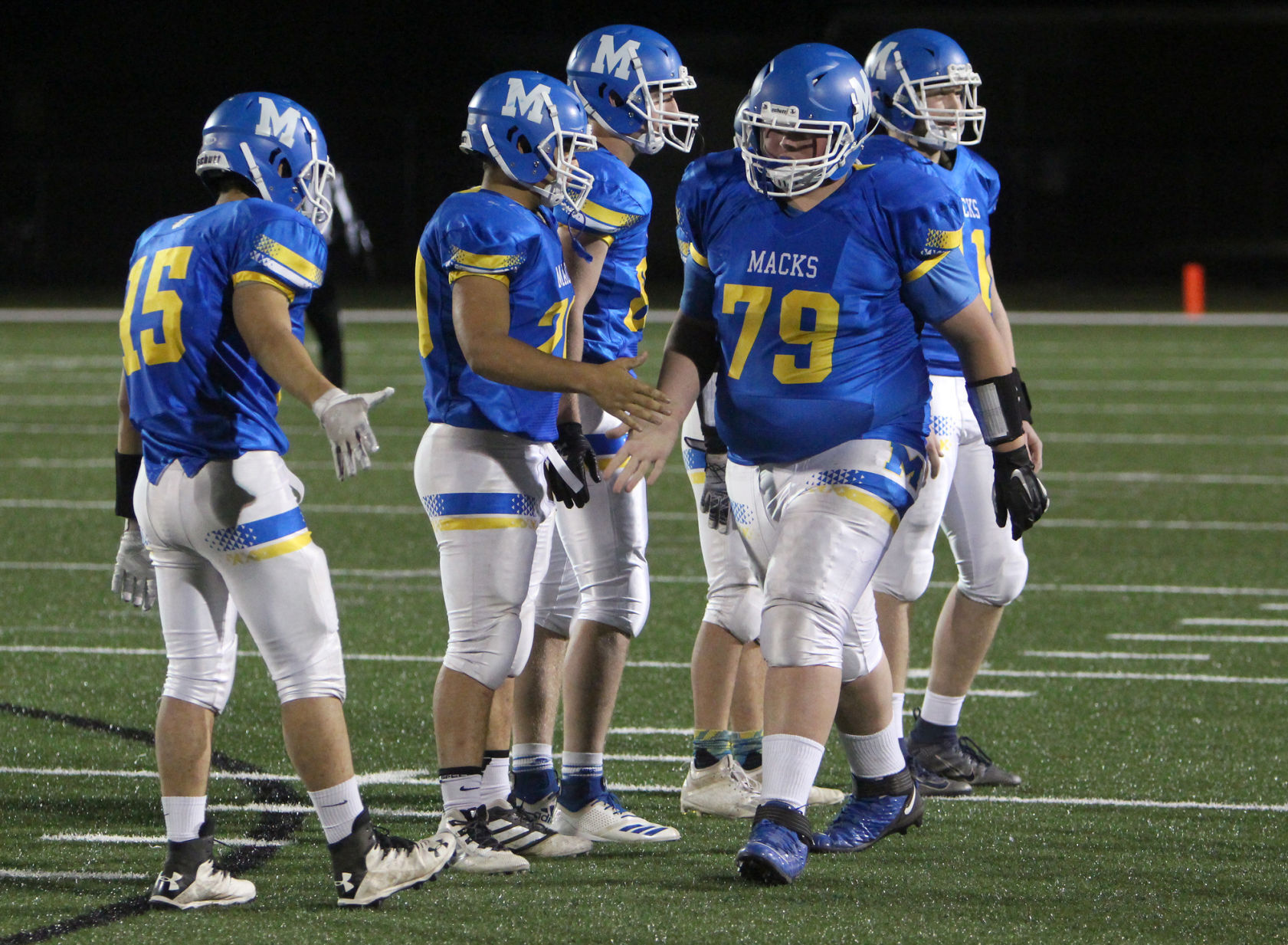 Gilman at McDonell football 11-5-20